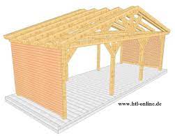 Uberdachung Aus Holz Htl Holztechnik Holz Arbeit Mit Holz Uberdachung Aus Holz Uberdachung Holz Uberdachungen Holz
