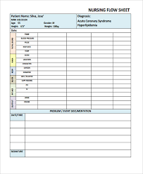 flow sheet templates 8 free word pdf format download