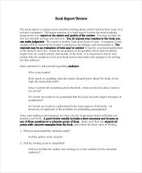 It is a reaction paper in Free 10 Sample Book Reports In Pdf Ms Word