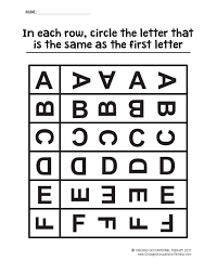 Tracing Book Activity Worksheets Chicago Occupational Therapy Book Activities Letter Worksheets Emotion Faces