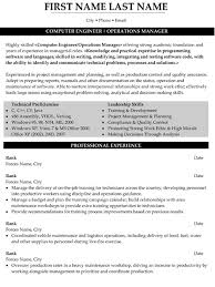 top military resume templates & samples
