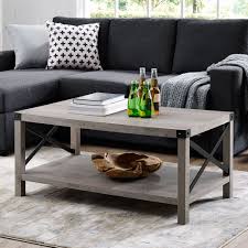 Magnolia Metal X Grey Wash Coffee Table By Desert Fields Walmart Com In 2020 Coffee Table Coffee Table Wood X Coffee Table