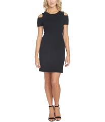 1 state womens cold shoulder bodycon dress