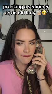 Lady Who Prank Calls People As Old Lady
