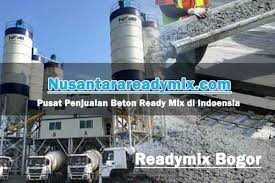 Daftar harga ready mix bogor no nama mutu fc harga fa/m3 harga nfa/m3 1 ready mix bogor b0 > fc 8,3 mpa idr 700.000 idr 730.000 2 ready mix bogor k175 fc 14.53 mpa idr 750.000 idr 780.000 3 ready mix bogor k200 fc 16.60 mpa idr 780.000 idr 810.000 4 ready mix bogor k225 fc 18.68 mpa idr 800.000 idr 830.000 5 ready mix bogor k250 fc 20.75 mpa idr 830.000 idr 860.000 6 ready mix bogor k300 fc 24. Harga Beton Ready Mix Bogor Per M3 Terbaru 2021 Nusantara Readymix