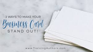 Microsoft word features drawing tools that can be used to create trading cards. 3 Ways To Make Your Business Card Stand Out Youtube