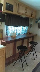 Rv Owners Who Replaced Their Dining Booth Rv Inspiration Dining Booth Camper Table Rv Living Room