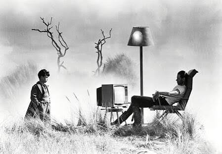 Pink Floyd on the set of The Wall - Photographic print for sale