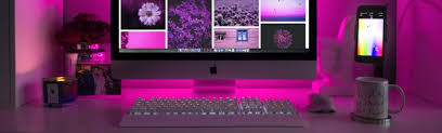 Is there a way to add the link directly to the photo in the background? Neon Workstation Linkedin Hintergrundvorlage Vorlage Postermywall