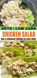 Easy Keto Chicken Salad Keto Chicken Salad Low Carb Chicken Salad Boiled Chicken Recipes