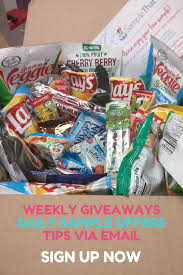 Have You Tried Samplethat Com Sign Up To Get Brand Name Sample Offers Coupons Giveaways By Email Free Snack Samples Freebies By Mail Free Stuff By Mail