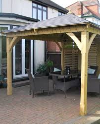 Cotswold Garden Canopy Gazebo Garden Canopies Closed Gazebo Ideas Cotswold Canopy With Venetian Shutter Panels Garden Gazebo Patio Gazebo Gazebo Canopy