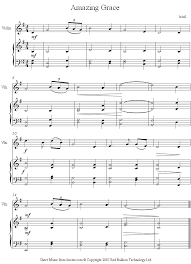 Amazing grace intermediate piano arrangement hymn sheet music piano sheet music free beginner piano music. Amazing Grace Sheet Music For Violin 8notes Com Amazing Grace Sheet Music Sheet Music Trumpet Music