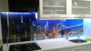3d Cam Mutfak Tezgah Arasi Cam Panel Istanbul 2020 Mutfak Tezgahi Led Mutfak