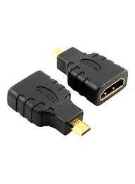 تسوق ووصلة كابل Hdmi أنثى إلى Micro Hdmi ذكر أسود أونلاين في السعودية