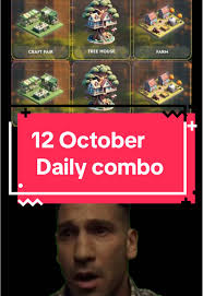 14 October Daily combo #airdrop #dailycombo #combo #cityholder