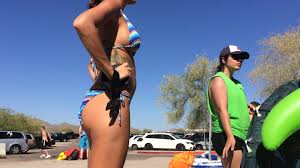Bikini UNDERBOOB by the River - watch on VoyeurHit.com. The world of free  voyeur video, spy video and hidden cameras