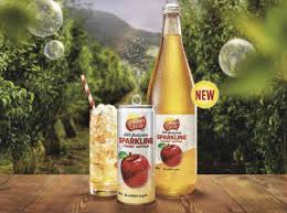 Water and concentrate of eight vegetables, specifically: Golden Circle Launches Sparkling Juice Range Inside Fmcg