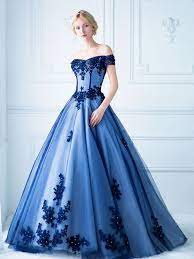 Inkxlenses Royal Blue Wedding Dresses No 9 Wedding Digio Bridal Z Wedding Stella De Libero Gowns Tulle Prom Dress Ball Dresses