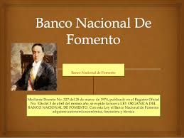 .al banco nacional de fomento, conduciéndolo hacia su quiebra, con el afán de entregar sus activos sanos a la corporación financiera nacional, entidad a la que las últimas reformas aprobadas en su ley, le entrega la facultad de operar como banca de primer piso, como ya lo hace el bnf. Banco Nacional De Fomento