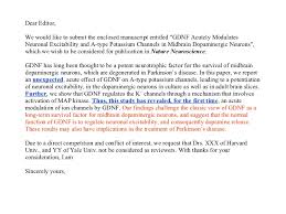 What is a journal cover letter? Cover Letter Scientific Journal Submission Example July 2021
