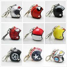 Motorcycle Helmet Keychain Pendant Classic Key Ring Casque Key Movie Role Ultraman Hero Keychacreative Business Gifts Review Keychain Key Rings Business Gifts