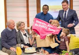 Derek is currently in intensive care. Kate Garraway Is Surprised By Her Kids On Gmb As They Celebrate Her 50th Birthday With Huge Pants And Cringy Video