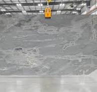 Galaxy Grey 1¼″ Granite Slab – Unique Honed Surface ...