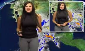 Created by collins avenue productions, it is set in pittsburgh, pennsylvania, at the abby lee dance company, and follows children's early. Weather Girl Susana Almeida Has Unfortunate Wardrobe Malfunction Live On Air Daily Mail Online