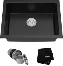 kraus kgd410b 24 inch dual mount single