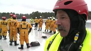 Lifesaving Resources trains First responders for ice rescue News Center  Maine