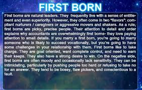 Psychology Birth Order Characteristics Chart First Born Children Personality Traits And Characteristics Birth Order Birth Order Personality Middle Child Quotes