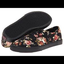 Vans era floral blue black canvas men's size sneakers vn0a4u39wyw. Vans Shoes Mens Vans Floral Shoes Poshmark
