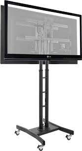 It will look a lot better this way.see more. Double Sided Tv Stand 2 Adjustable Mounts For 32 65 Screens