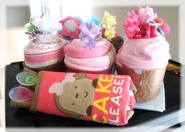 Baby washcloth cupcakes, baby shower, baby gifts. Baby Shower Onesie And Washcloth Cupcakes Marine Corps Nomads