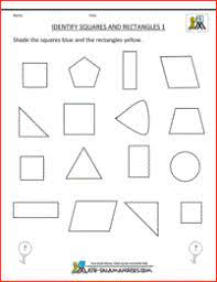 Various types of geometry worksheets are available on the pages below. First Grade Geometry