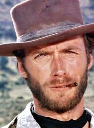 Clint Eastwood taking a break “The Good The Bad And The Ugly.”