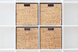 Panier En Jacinthe Deau Pour Etagere Ikea Par Newswedishdesign Kallax Basket Shelves Ikea