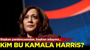 Başkan yardımcısından, başkan adayına! Kim bu Kamala Harris...