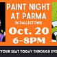 Halloween Character Paint Night event image