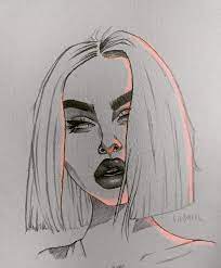Alice Bn On Instagram Sketch Inspired By Angelganev Reference From Pinterest I Want Art Drawings Sketches Creative Cool Art Drawings Art Drawings Simple