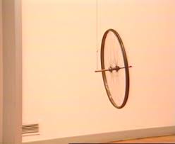 The smooth, slow circling of a spinning top is precession, the uneven wobbling is nutation. Lp Prazession Eines Rotierenden Rades