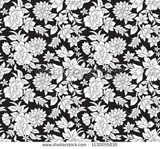 Black And White Floral Pattern Https Www Shutterstock Com Image Vector Black White Small Flower Pattern 1130055035 Src U7es Nnca4wqgealjkp23q Small Flowers Flower Patterns Black And White