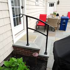 Wrought iron (9) overall length. Hand Rail For Outdoor Steps Reviewcel