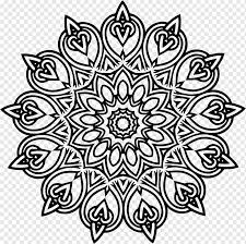 141,000+ vectors, stock photos & psd files. Flower Floral Design Geometry Pattern Geometric Pattern White Symmetry Monochrome Png Pngwing