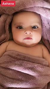 Adorable 2 Month Old Baby Aahana Joshi Moments