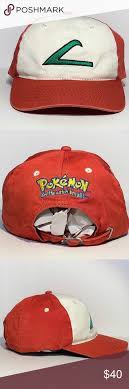 Vintage 90 S Ash Ketchum Pokemon Baseball Cap Baseball Cap Pokemon Cap
