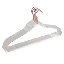 For years, clear plastic hangers have been a favorite of clothing retailers and department stores. Closet Complete 10 Pack Ultra Thin Invisible Hangers Bed Bath Beyond