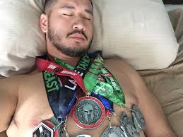 Completing a Spartan race in Monterey