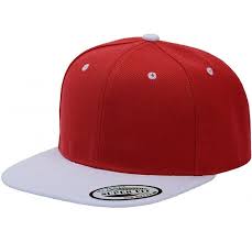 Blank Adjustable Flat Bill Plain Snapback Hats Caps Red White C4126eb3cff Snapback Hats Caps Hats Hats